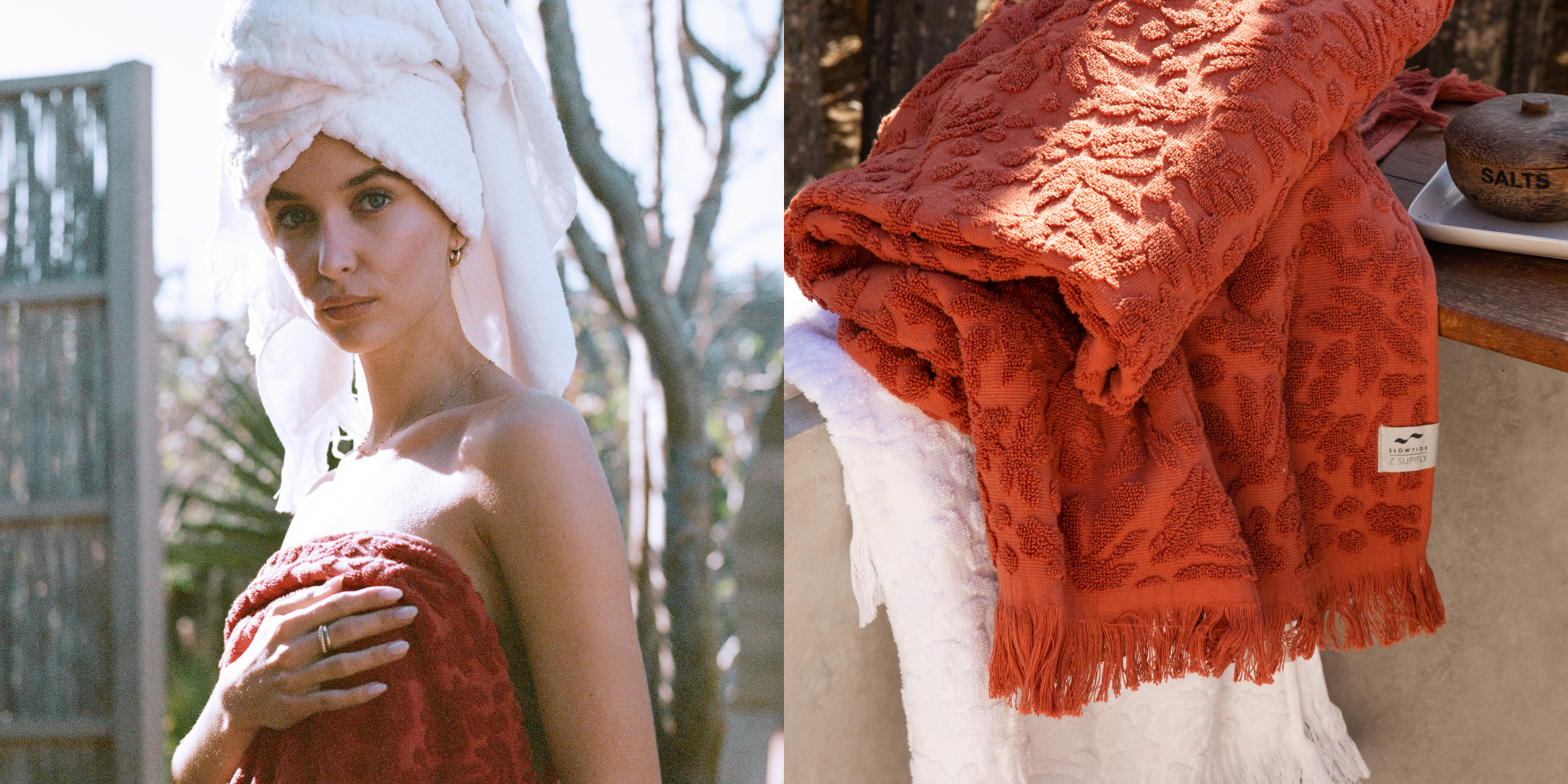 Behind the Z SUPPLY x Slowtide Bath Collab