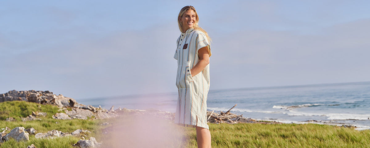 Poncho Towel  The #1 Surf Changing Ponchos on the Market – Slowtide