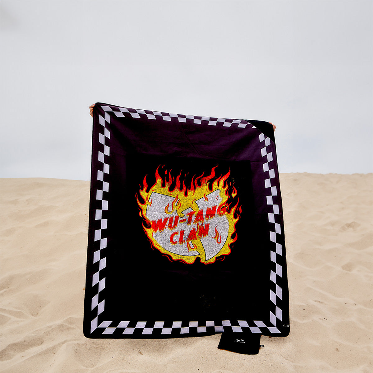 Blocks On Fire Lightweight Picnic Blanket | Wu-Tang Clan x Slowtide