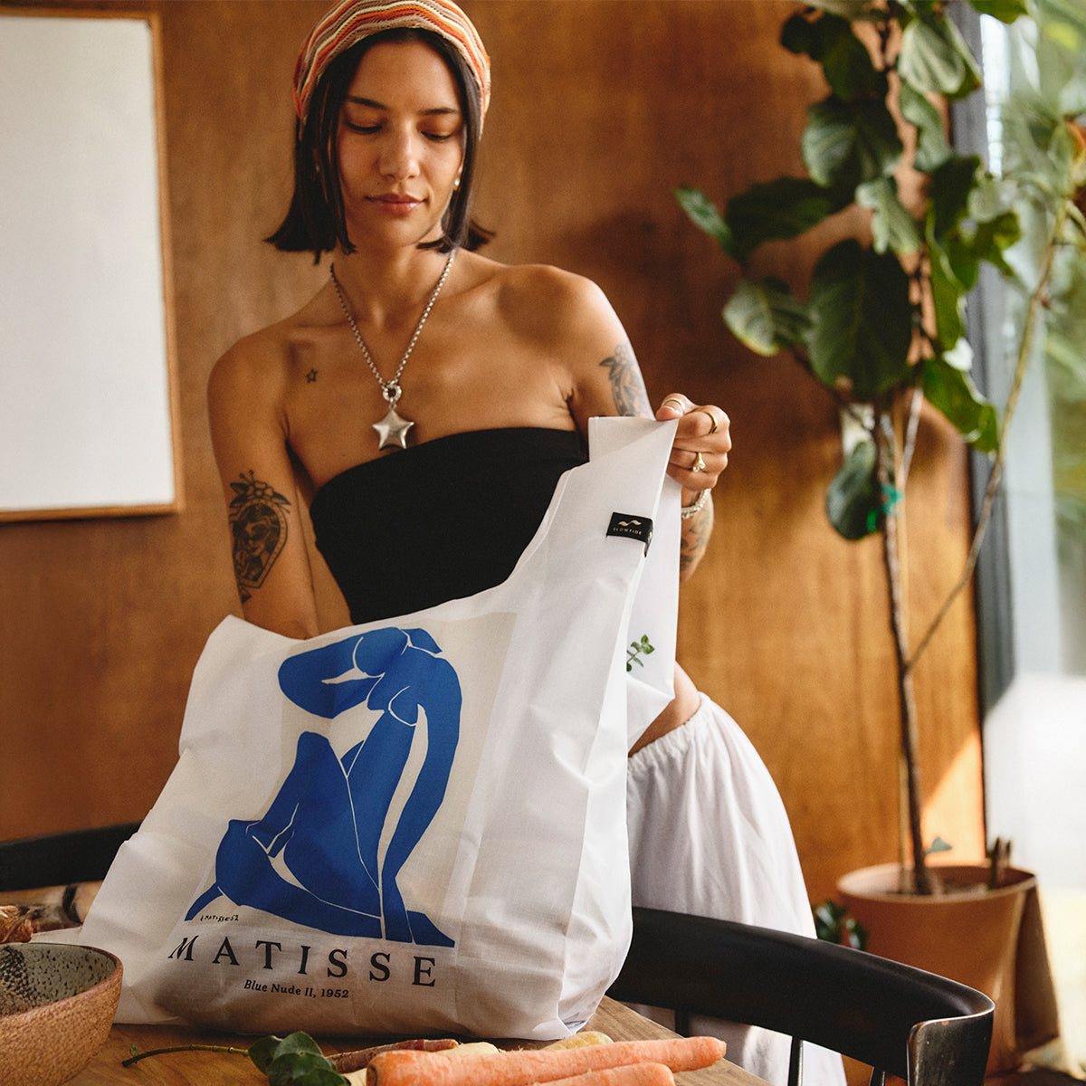 Blue Nude II Reusable Tote | Henri Matisse x Slowtide