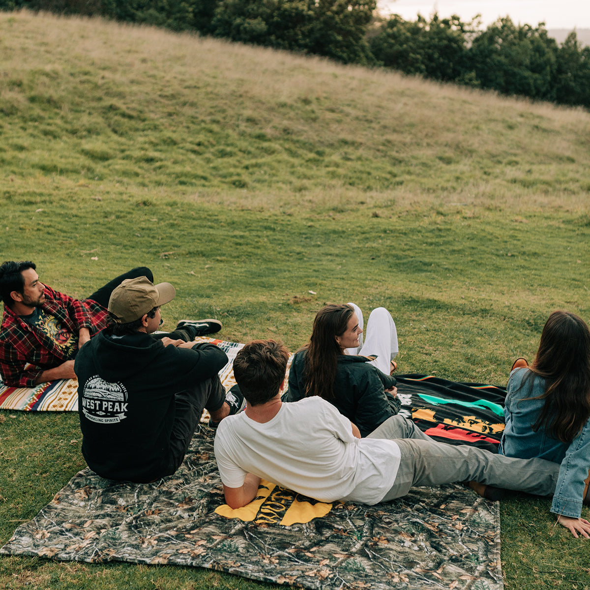 One Love Polar Fleece Throw Blanket | Bob Marley x Slowtide