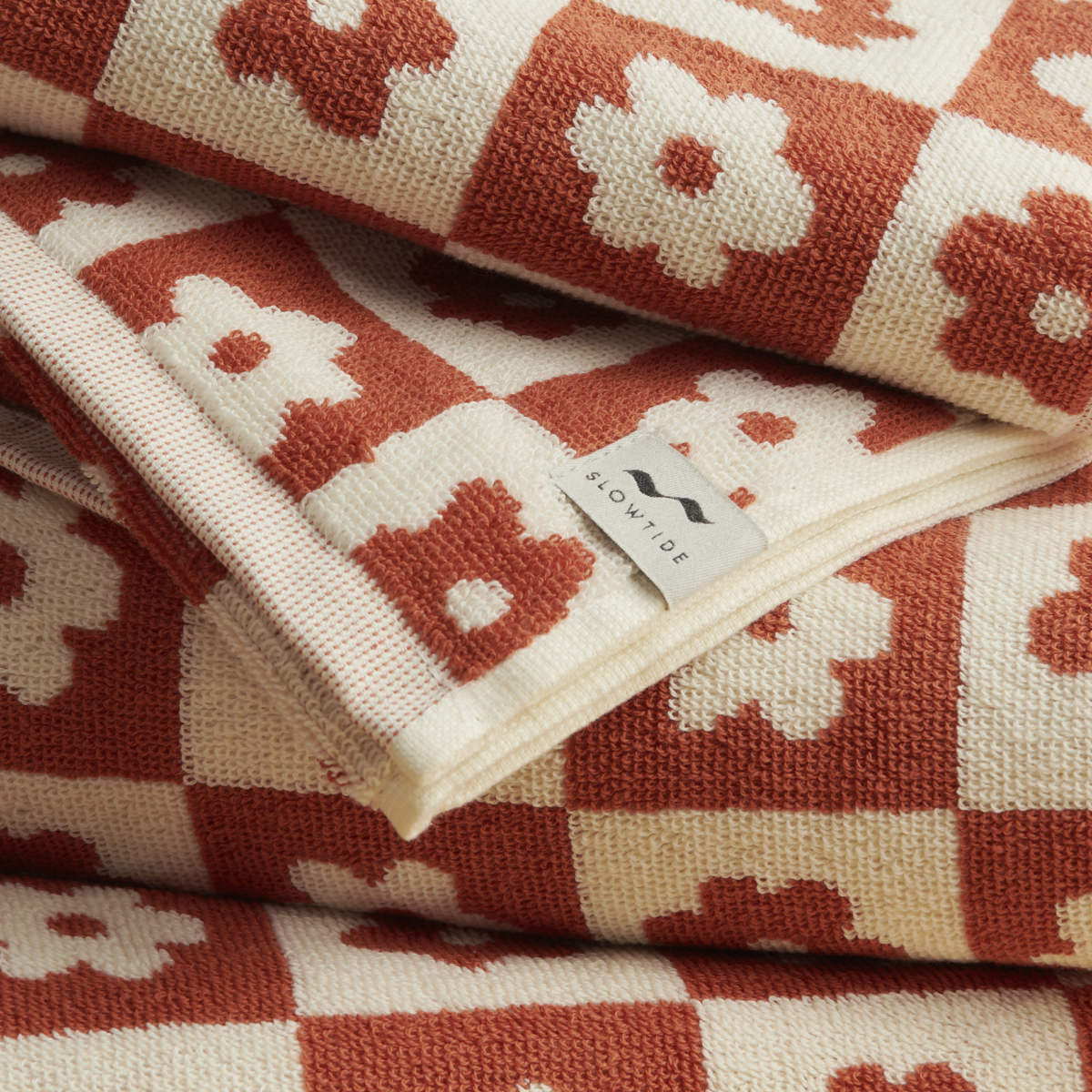 Gigi Hand Towel - Rust