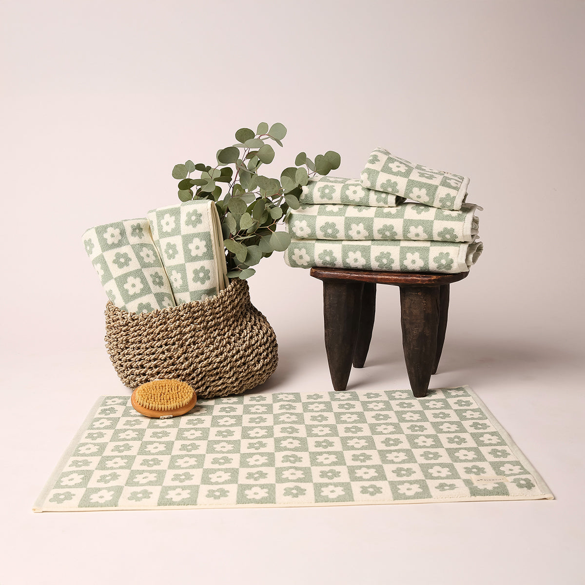 Gigi Bath Mat - Coastal Mist