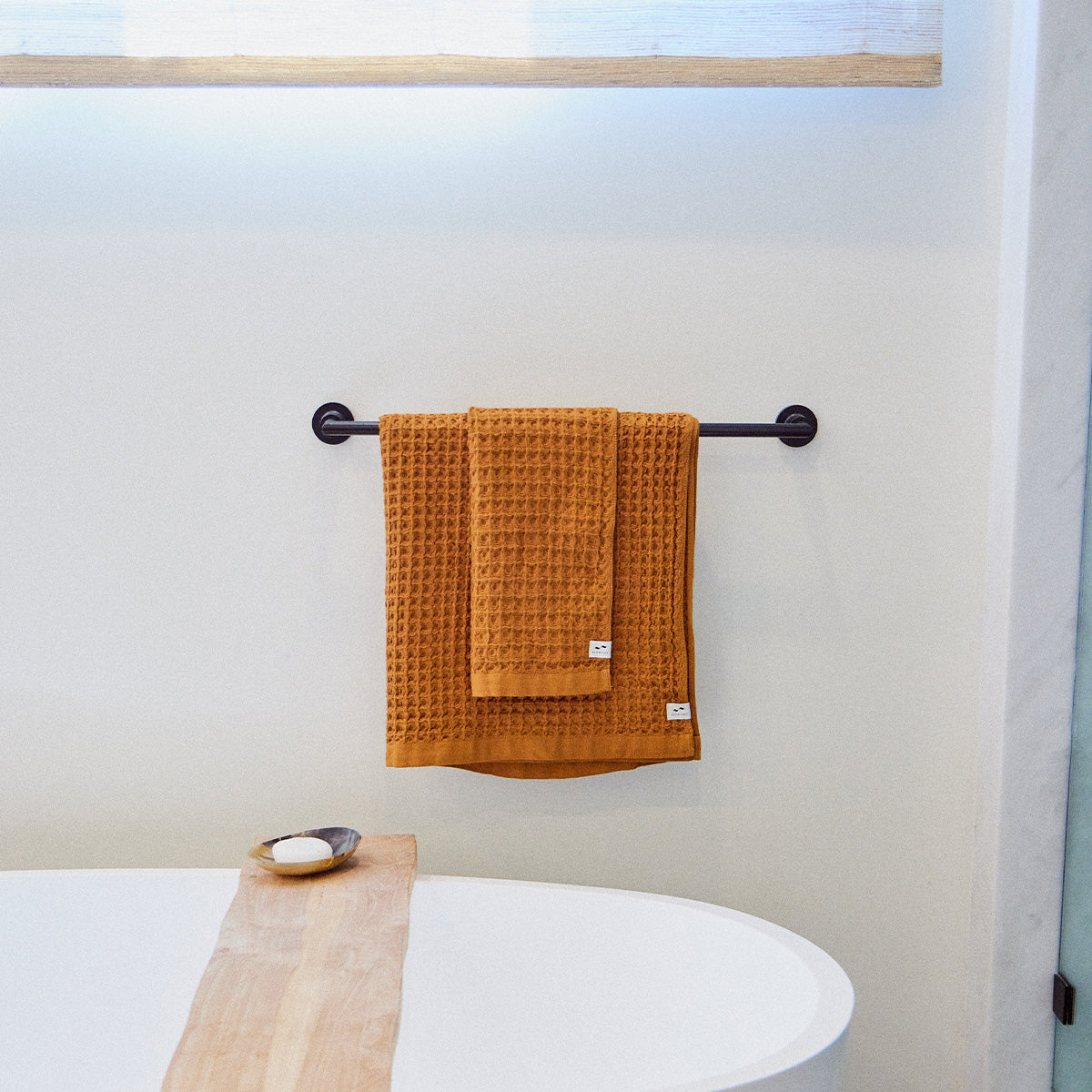 Guild Waffle Bath Towel Bundle (2+2) - Moab