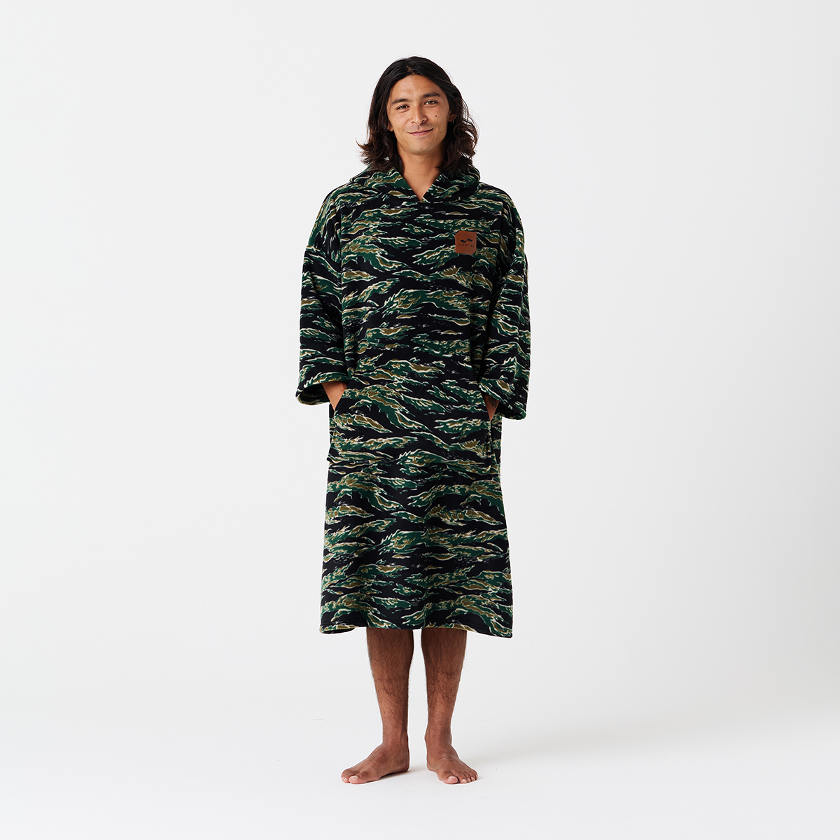 Major Chilling Fleece Poncho