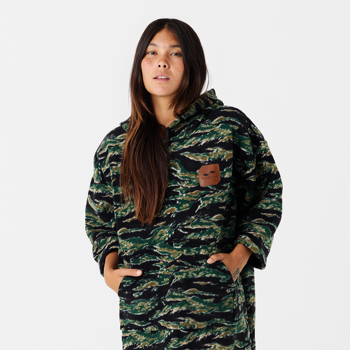 Major Chilling Fleece Poncho