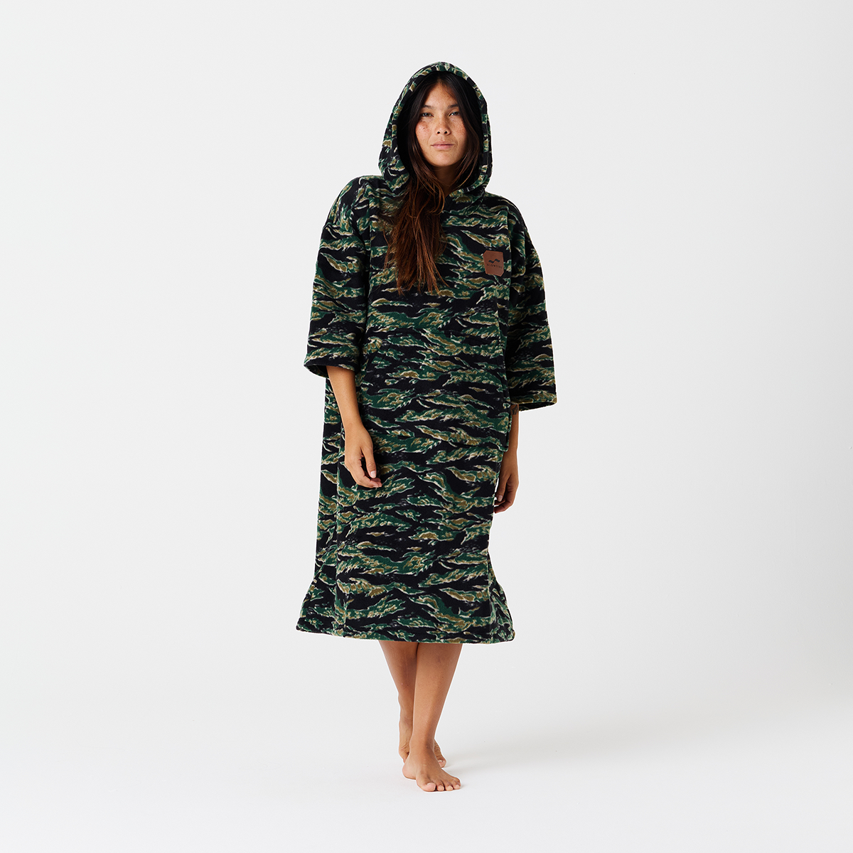 Major Chilling Fleece Poncho