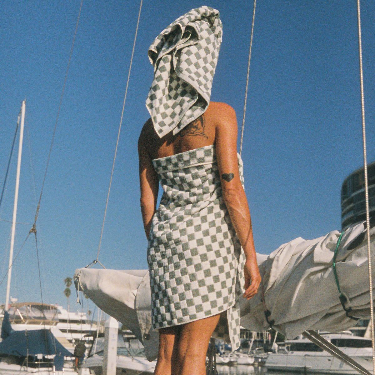 Mate Bath Towel Bundle (2+2) - Sage