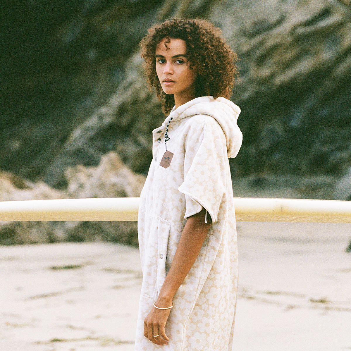 Ginny Extra-Warm Poncho - Sandstone