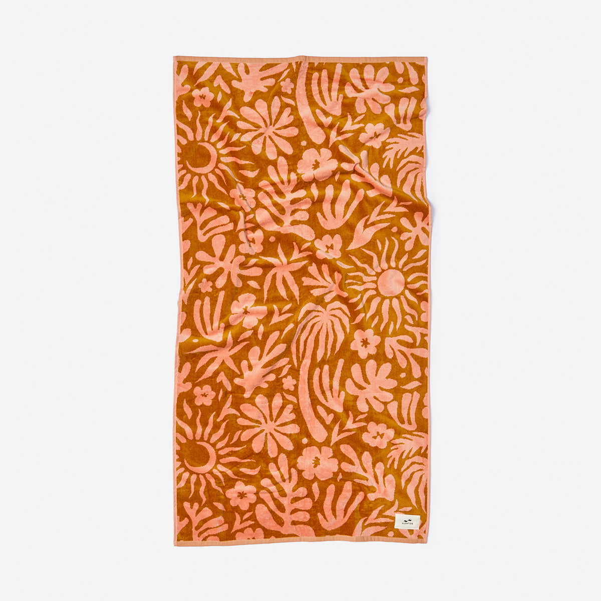 Sunny Woven Towel - Retro – Slowtide
