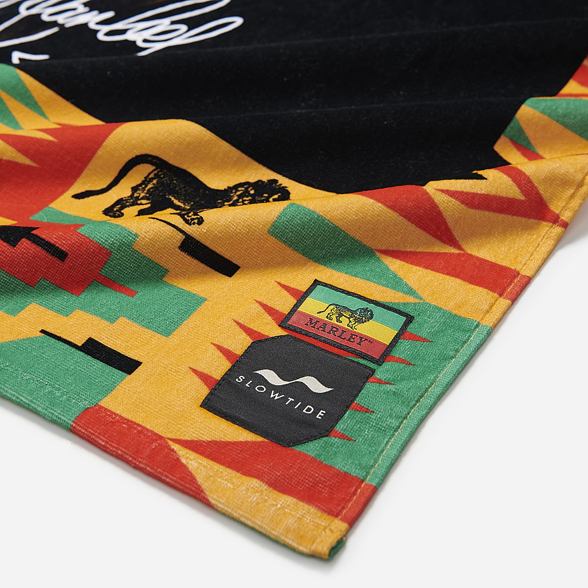 Trenchtown Beach Towel | Bob Marley x Slowtide
