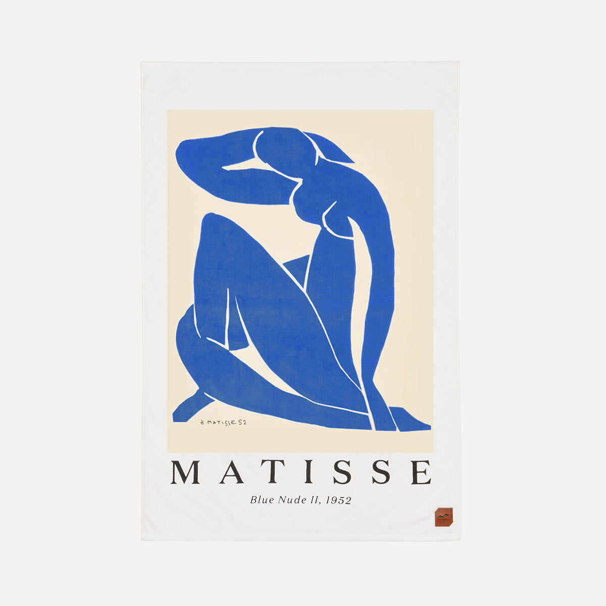 Blue Nude II Beach Towel | Henri Matisse x Slowtide