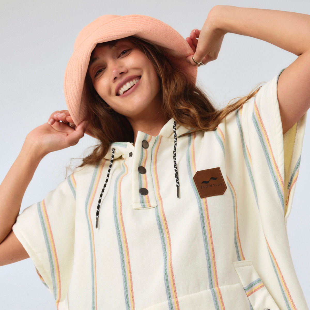 Striped shirt in quick-dry breathable fouta fabric.