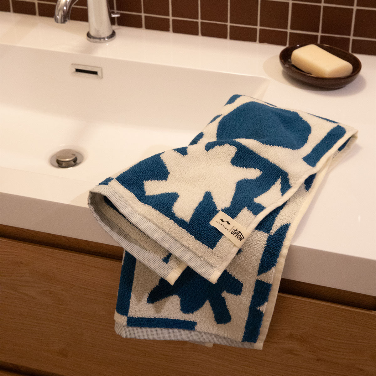 Upton Bath Towel Bundle (4+4) - Blue | Upton x Slowtide