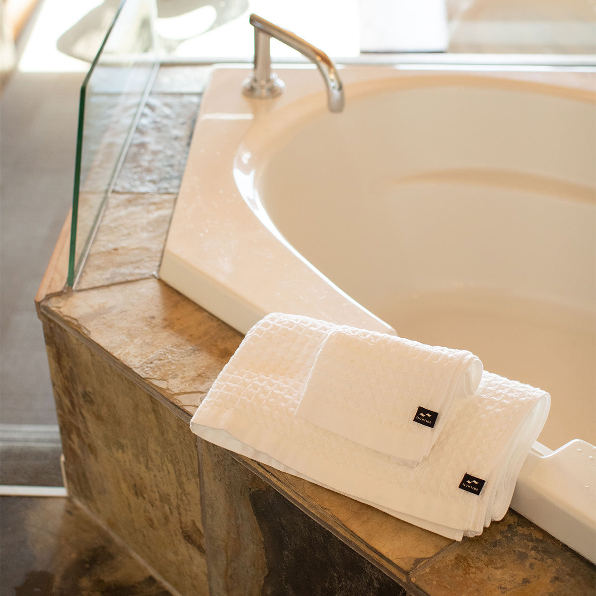 Guild Waffle Bath Towel