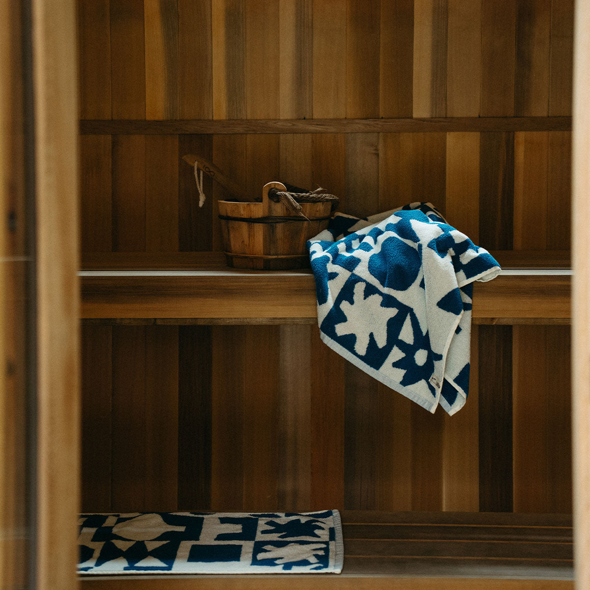 Upton Bath Towel Bundle (4+4) - Blue | Upton x Slowtide