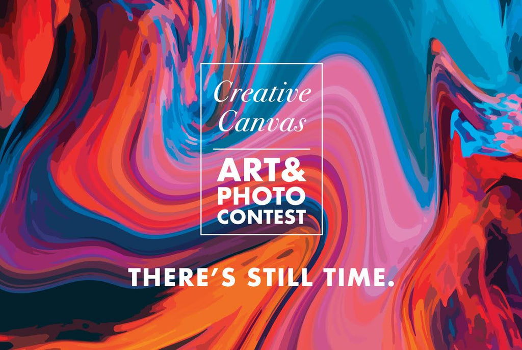 3 MORE WEEKS TO ENTER CREATIVE CANVAS