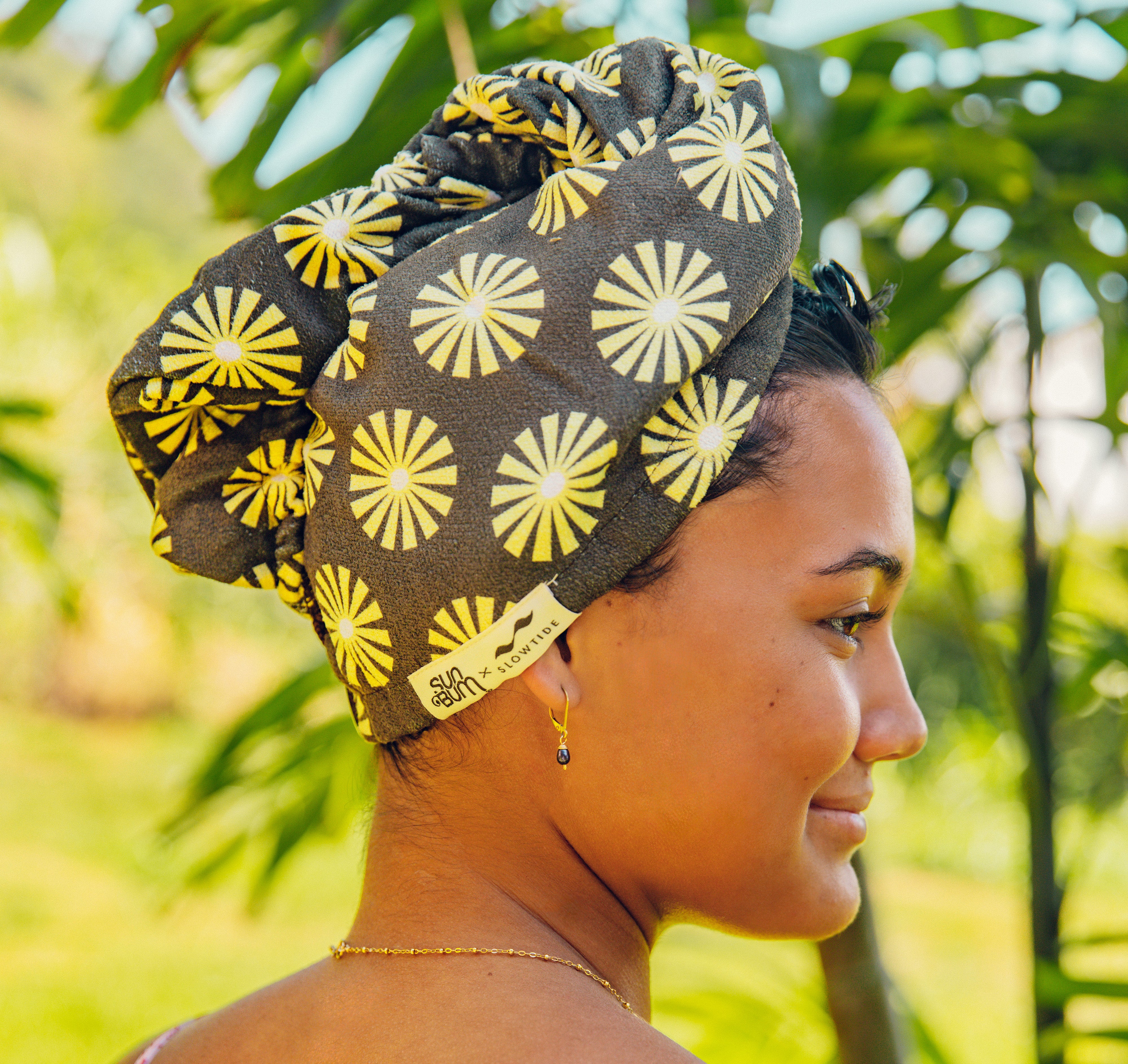 Sun Bum x Slowtide Hair Towel