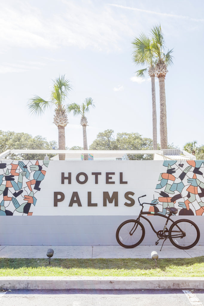 Slowtide Home with Hotel Palms