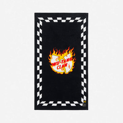 Blocks On Fire Beach Towel | Wu-Tang Clan x Slowtide