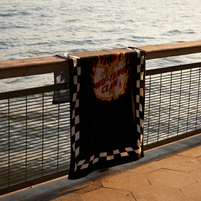 Blocks On Fire Beach Towel | Wu-Tang Clan x Slowtide