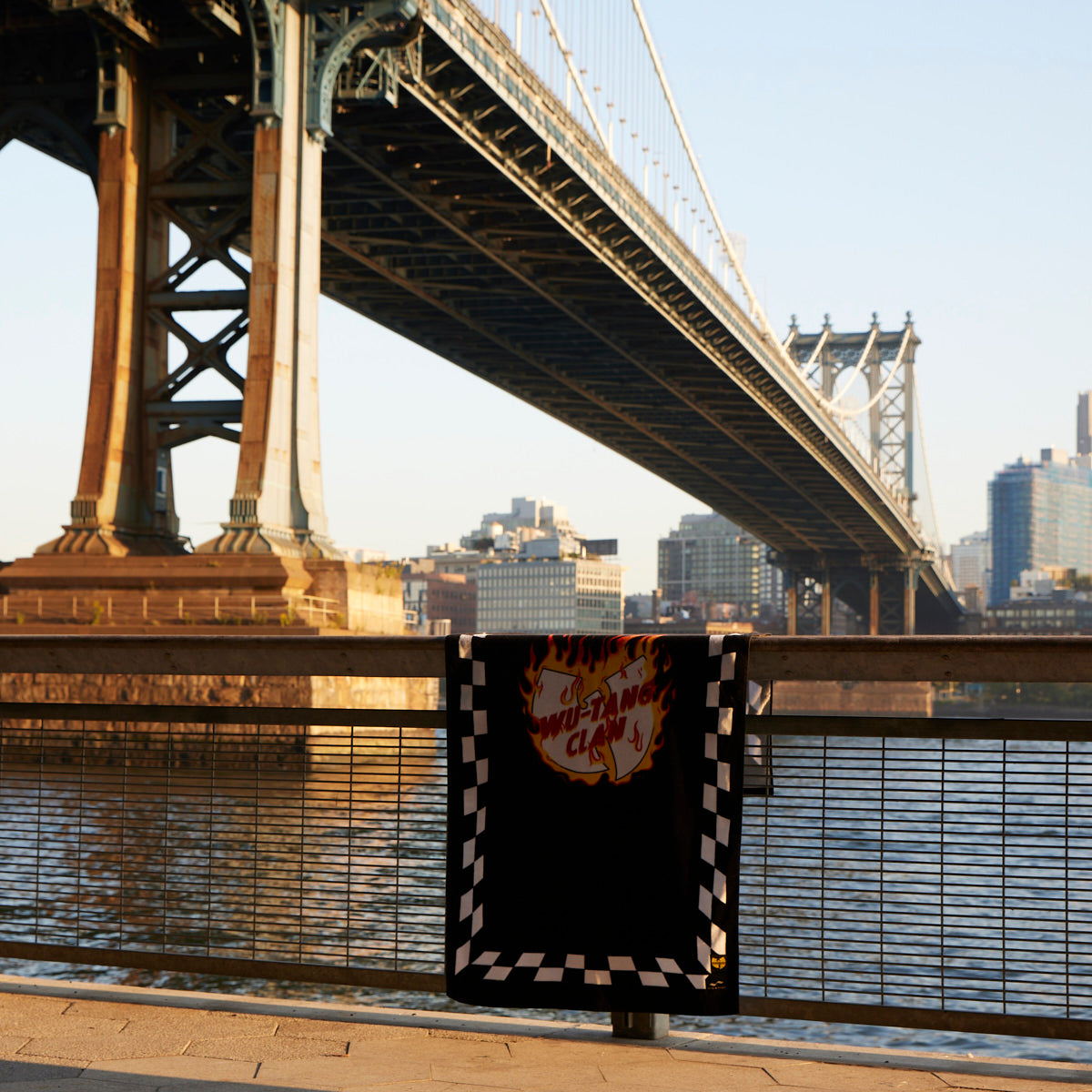 Blocks On Fire Beach Towel | Wu-Tang Clan x Slowtide