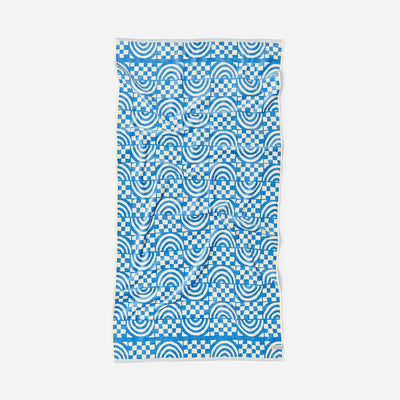 Coco Rainbow Woven Towel - Periwinkle | Coco Ho x Slowtide