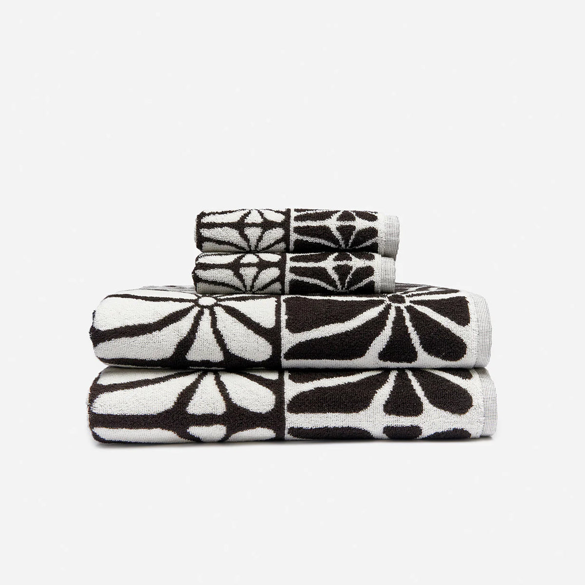 Ciao Zen Bath Towel Bundle (2+2) - Black