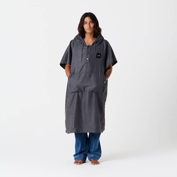 新品タグ付きAMBERGLEAM MOIST HOODIE PONCHO DAYBREAK-PONCHO-LRG-