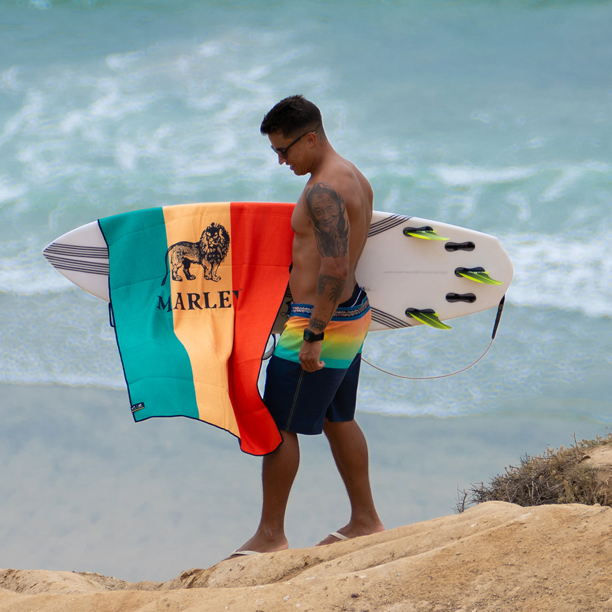 Kaya Performance Quick-Dry Travel Towel | Bob Marley x Slowtide