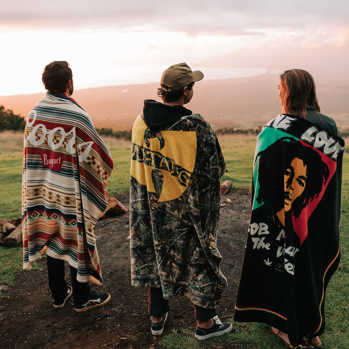 Triumph Plush Fleece Throw Blanket | Wu-Tang Clan x Realtree x Slowtide