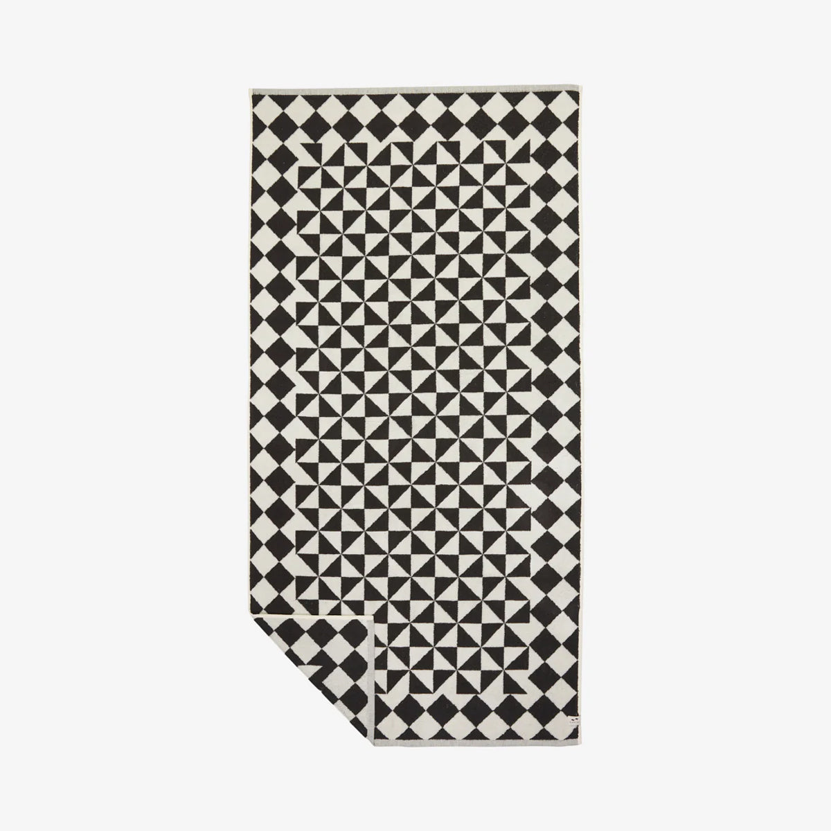 Gatsby Bath Towel - Black - Black