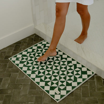 Gatsby Bath Mat - Sequoia