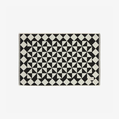 Gatsby Bath Mat - Black