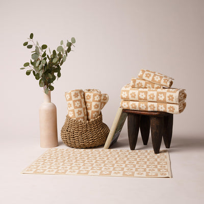 Gigi Bath Mat - Sandstone