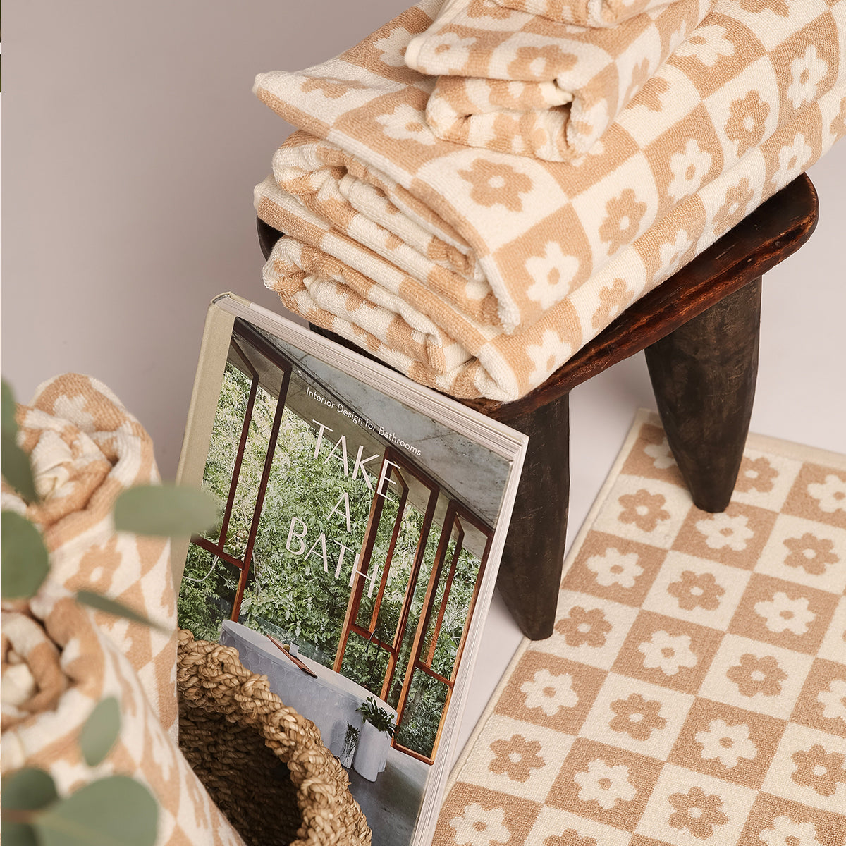 Gigi Bath Towel - Sandstone