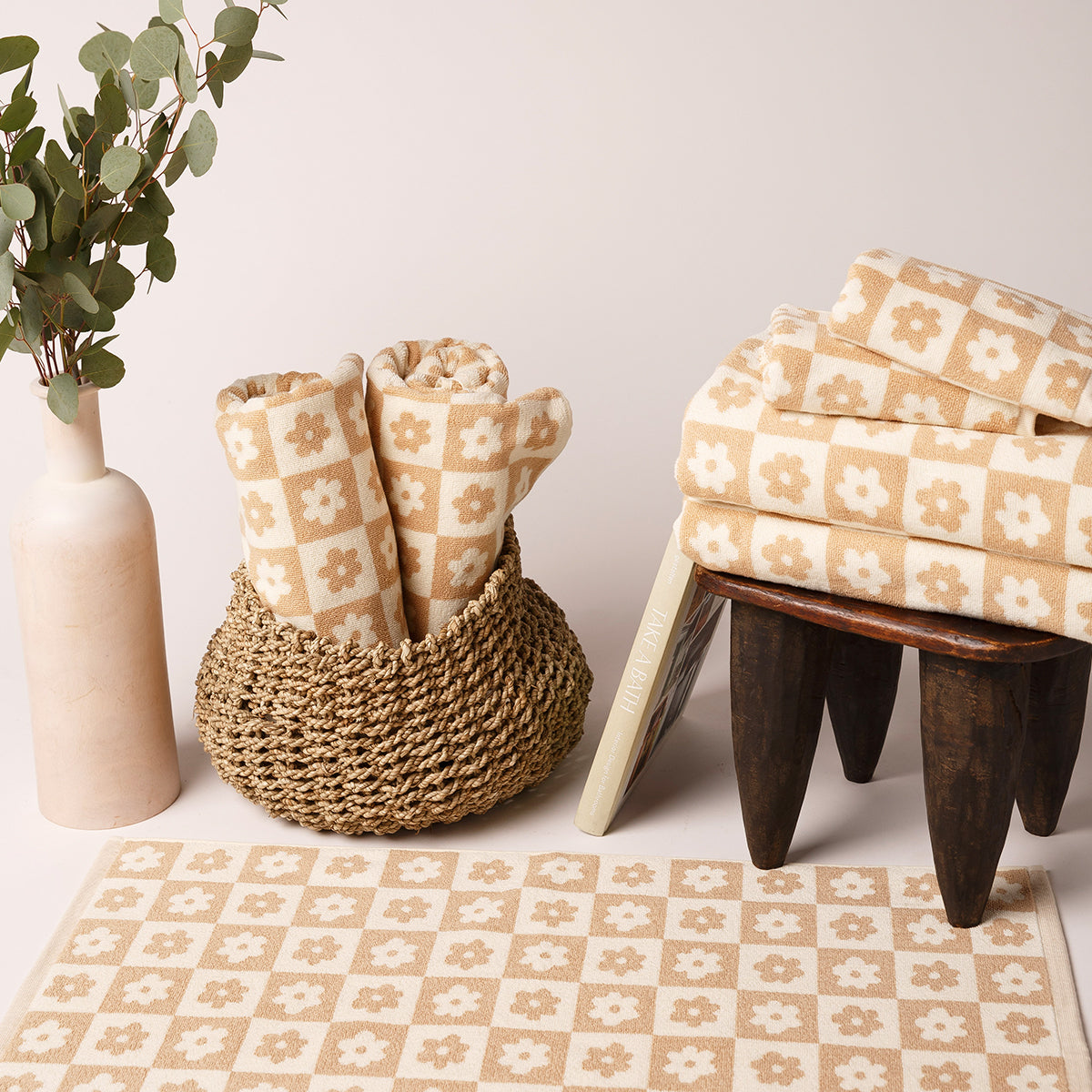 Gigi Bath Towel - Sandstone