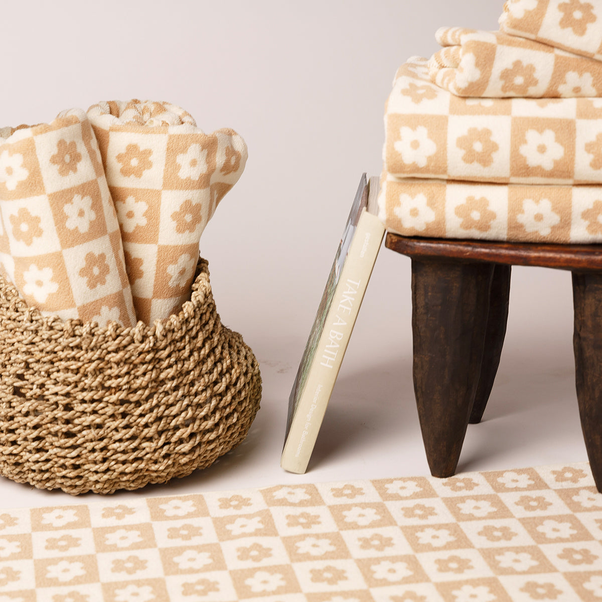 Gigi Bath Towel - Sandstone