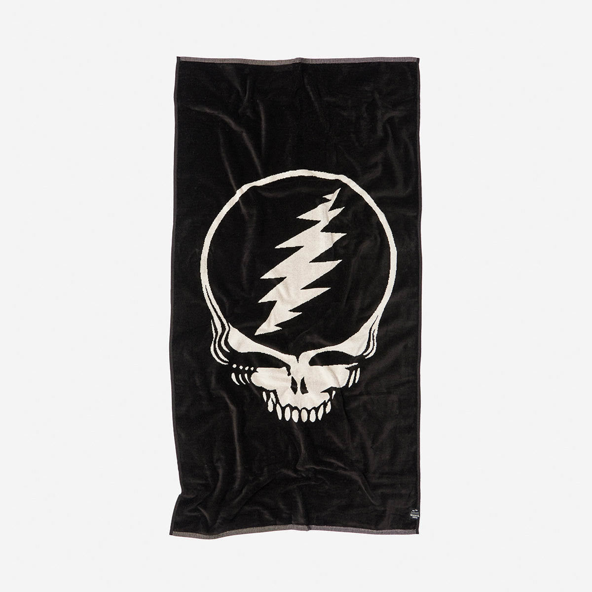 Grateful Shred Woven Towel - Black | Grateful Dead x Slowtide