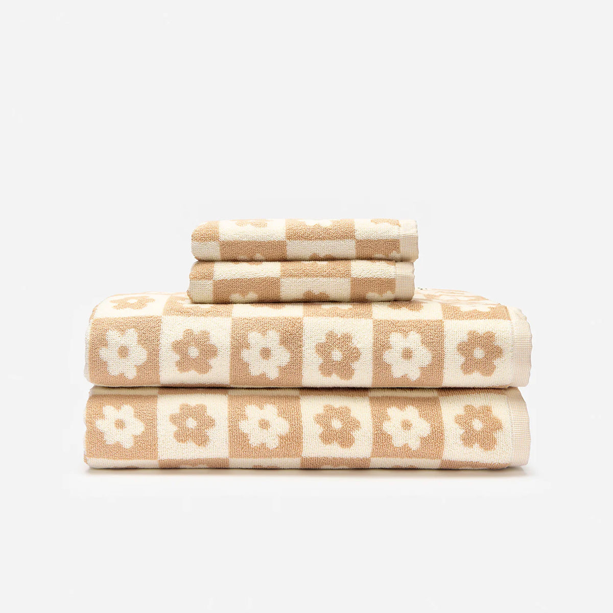 Gigi Bath Towel Bundle (2+2) - Sandstone