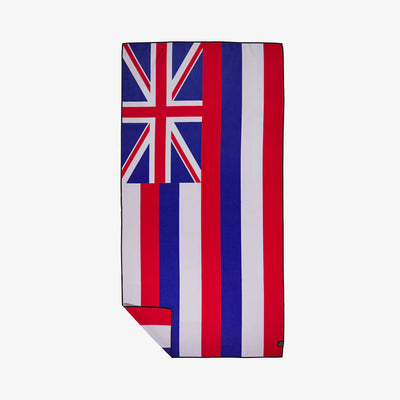 Hawai'i Flag Performance Quick-Dry Travel Towel