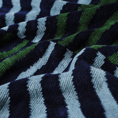 Hideout Woven Towel - Deep Pacific | Schuyler Beecroft x Slowtide