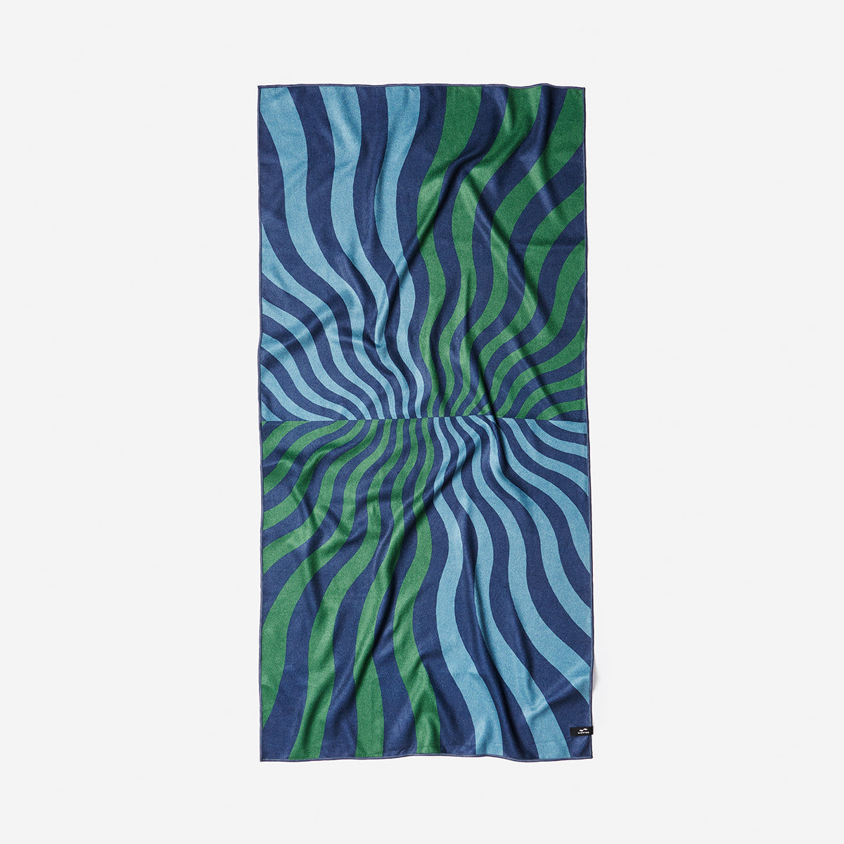 Hideout Performance Quick-Dry Travel Towel - Deep Pacific | Schuyler Beecroft x Slowtide