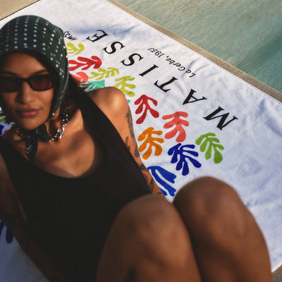 La Gerbe Beach Towel | Henri Matisse x Slowtide