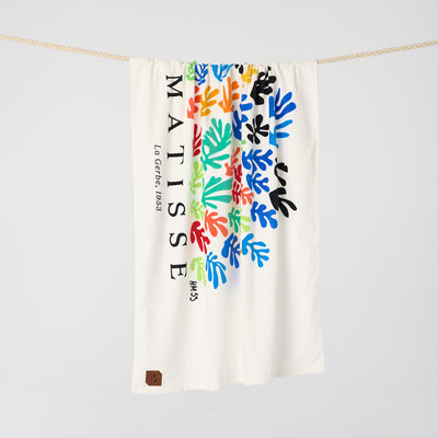 La Gerbe Beach Towel | Henri Matisse x Slowtide
