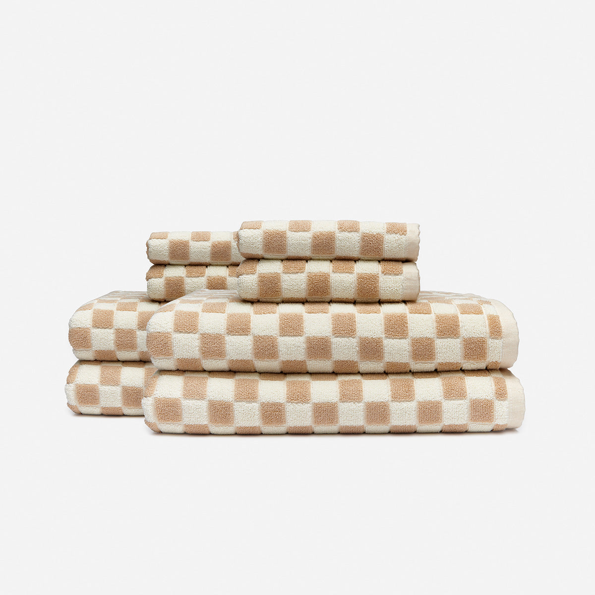 Mate Bath Towel Bundle (4+4) - Sandstone