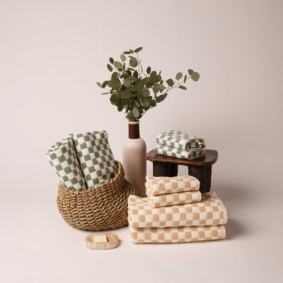 Mate Bath Towel Bundle (2+2) - Sandstone