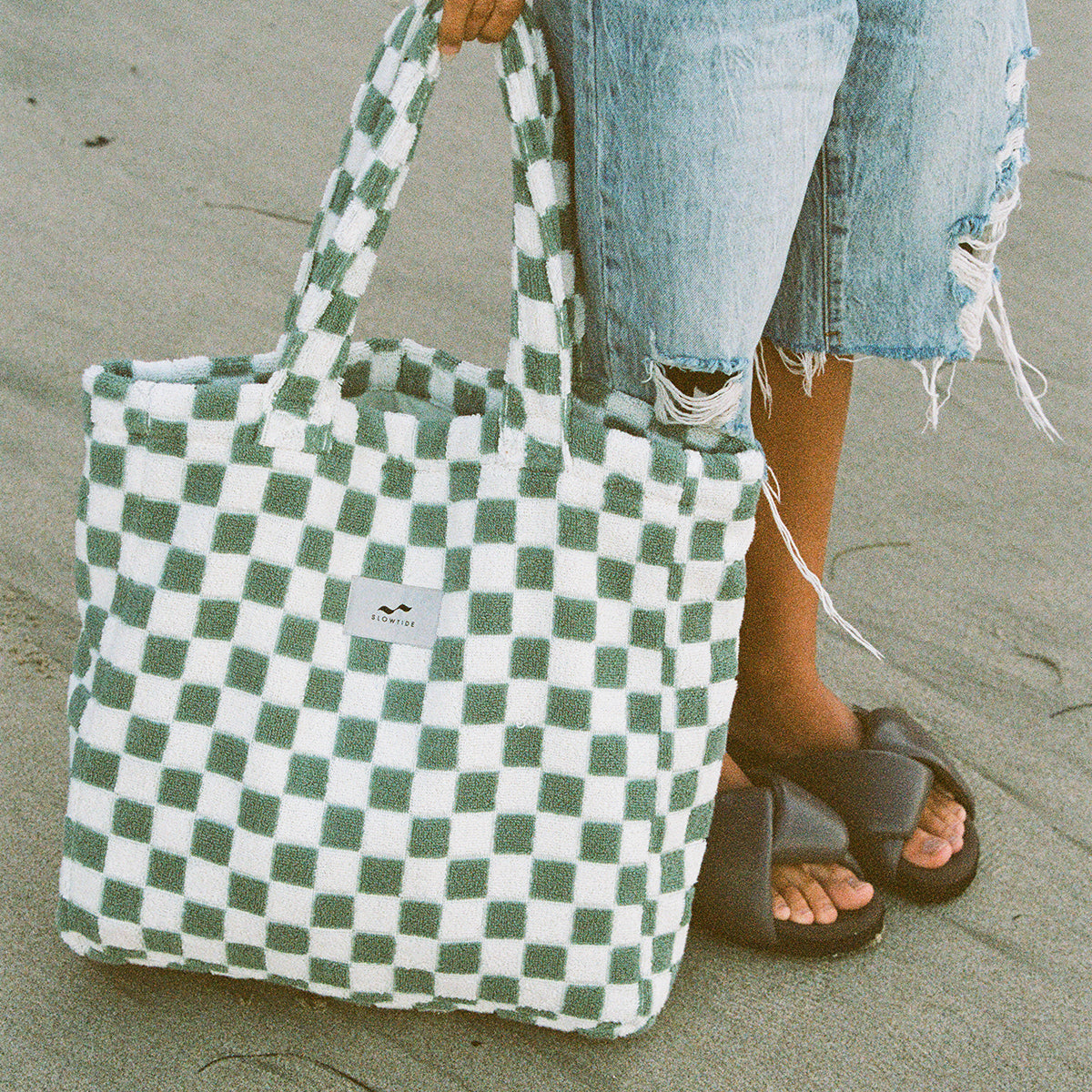 Mate Terry Tote - Sage