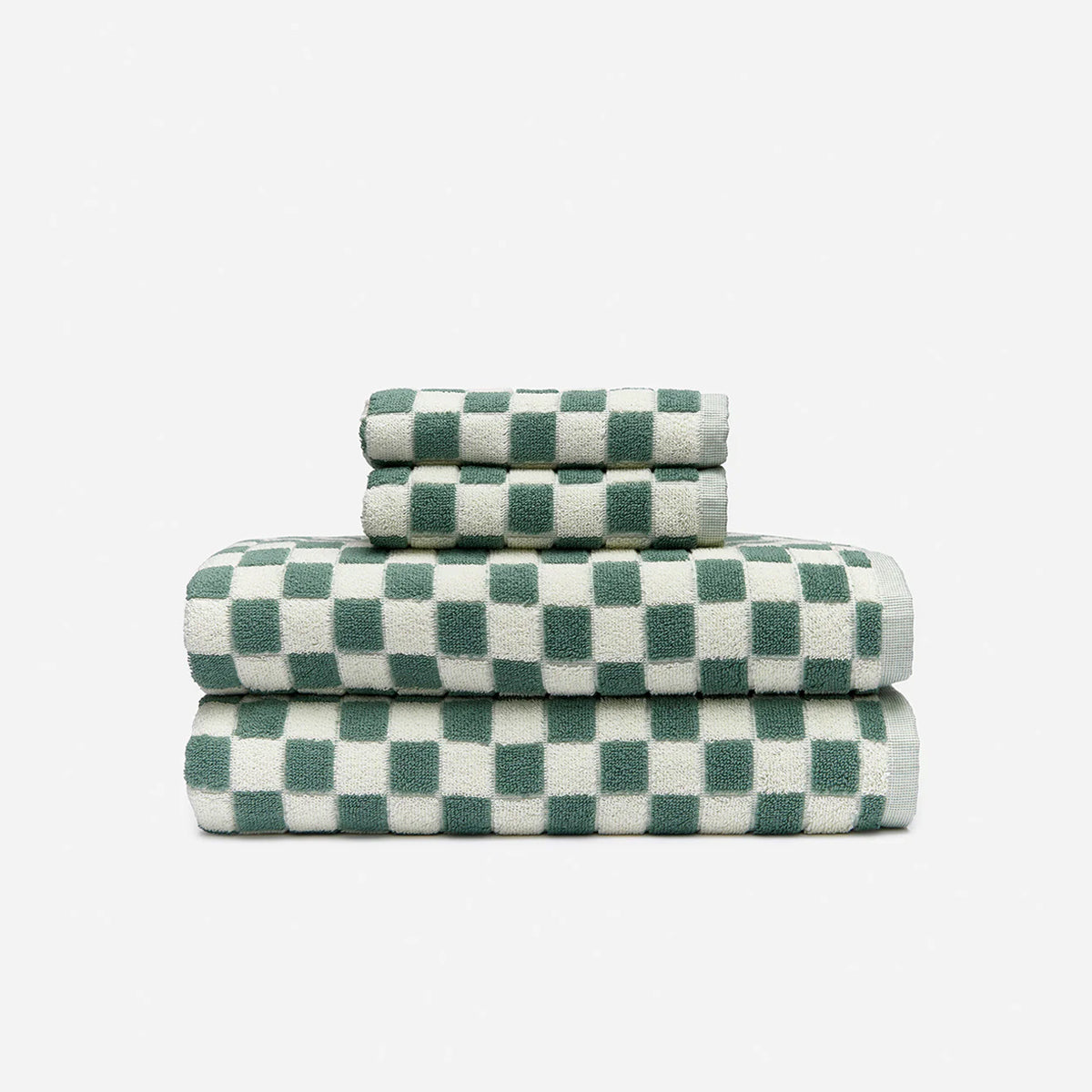 Mate Bath Towel Bundle (2+2) - Sage