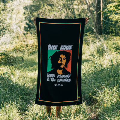 One Love Beach Towel | Bob Marley x Slowtide
